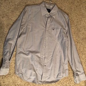 American Eagle casual button down t shirt